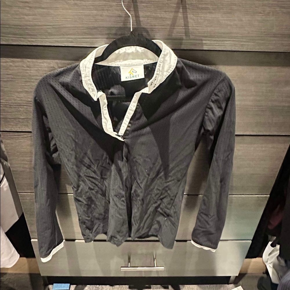 Kismet perforated long sleeve size small